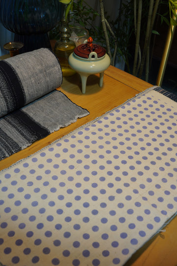 Polka Dot Printing on Chinese Handcrafted Fabric